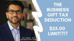 The Business Gift Tax Deduction for Realtors and Small Business Owners